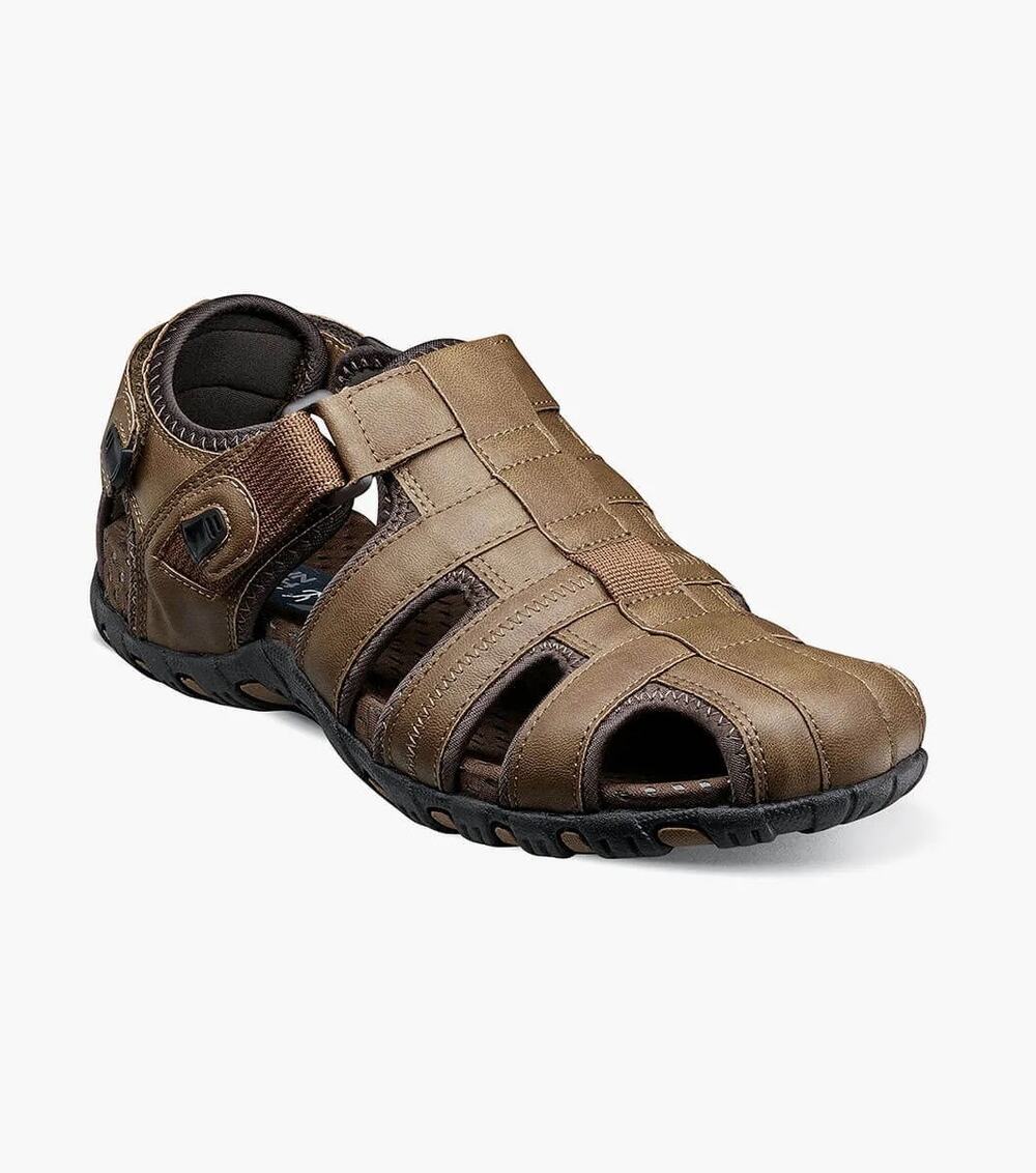 Nunn Bush Rio Bravo Fisherman Sandals in Tan Size 10 M